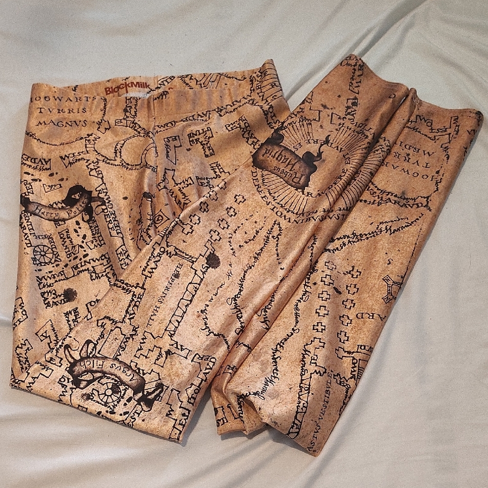 Blackmilk Marauders Map Leggings